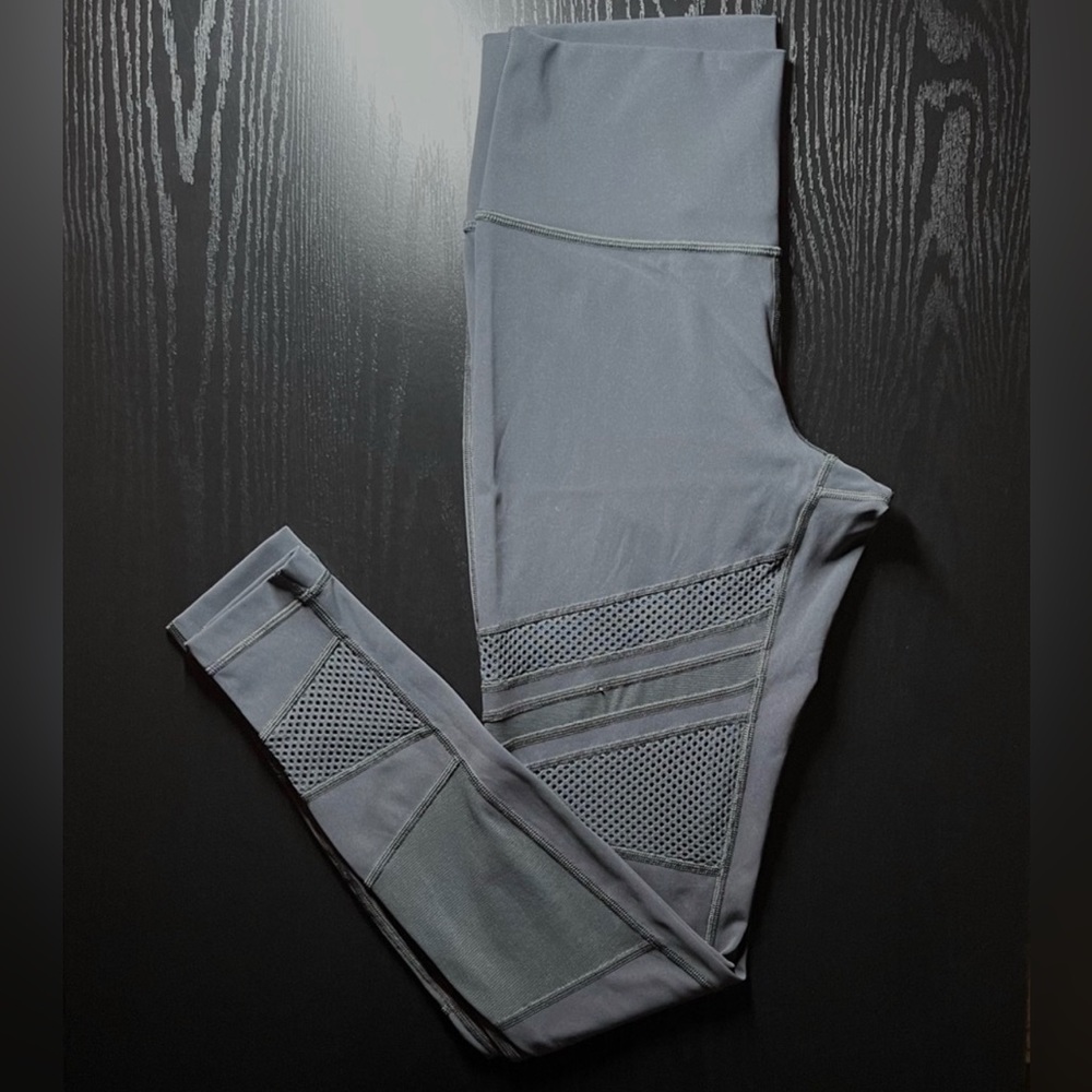 Lululemon Dark Grey Textured Legging